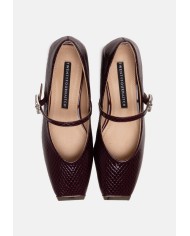 Andriani TWENTYFOURHAITCH Scarpe donna basse Prugna S0050.PRU