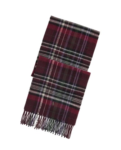RALPH LAUREN Sciarpa con frange Red                 