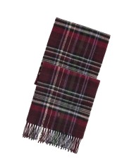 RALPH LAUREN Sciarpa con frange Red                 