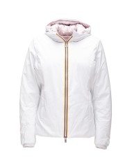 K-WAY Giubbino donna Lily WHITE GARDENIA - ROSE HUSHED