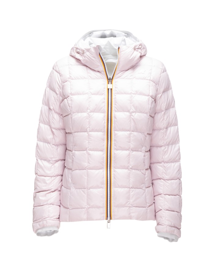 K-WAY Giubbino donna Lily WHITE GARDENIA - ROSE HUSHED