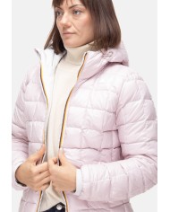 K-WAY Giubbino donna Lily WHITE GARDENIA - ROSE HUSHED