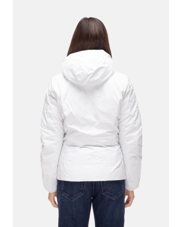 K-WAY Giubbino donna Lily WHITE GARDENIA - ROSE HUSHED
