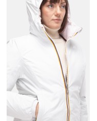 K-WAY Giubbino donna Lily WHITE GARDENIA - ROSE HUSHED