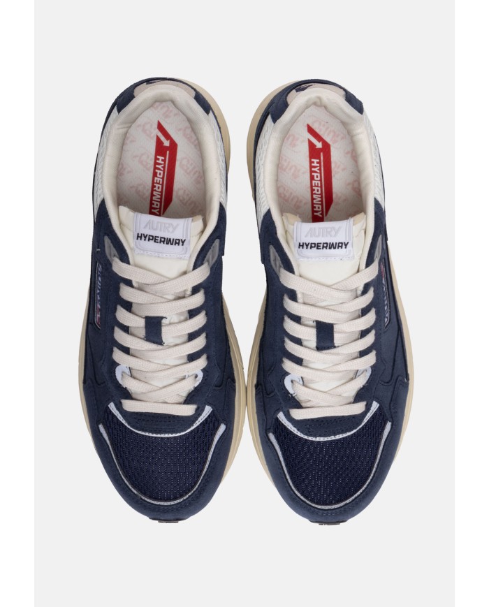 AUTRY Sneakers uomo Hyperway low BLUET/SILV
