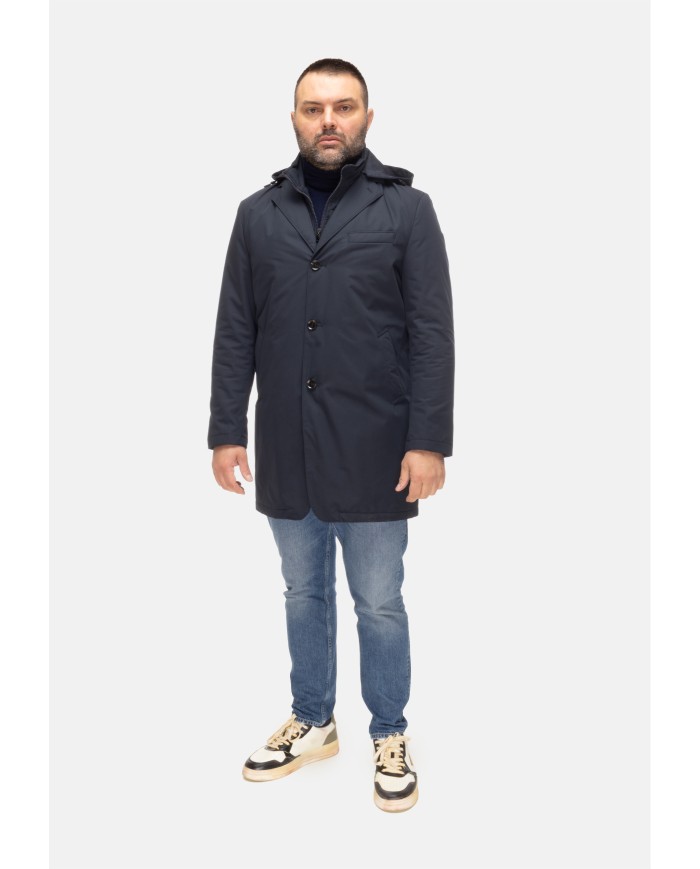 BRAMERINI Giaccone uomo Blu navy