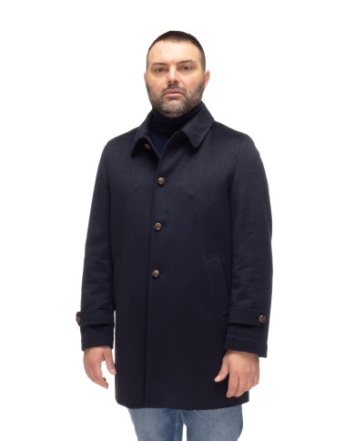 BRAMERINI Cappotto uomo Blu navy