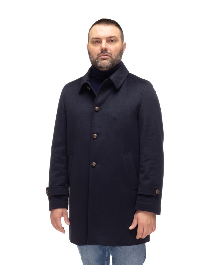 BRAMERINI Cappotto uomo Blu navy