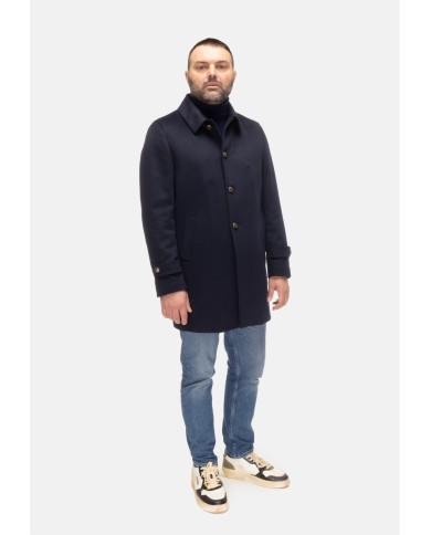 BRAMERINI Cappotto uomo Blu navy