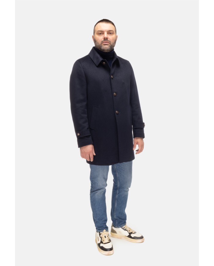 BRAMERINI Cappotto uomo Blu navy