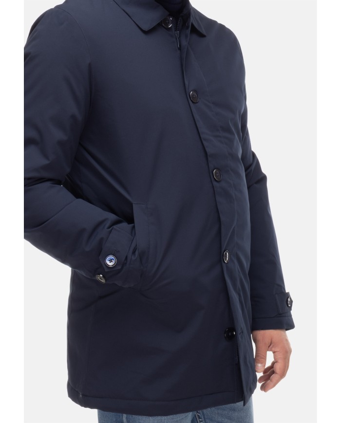 BRAMERINI Giaccone uomo Blu navy