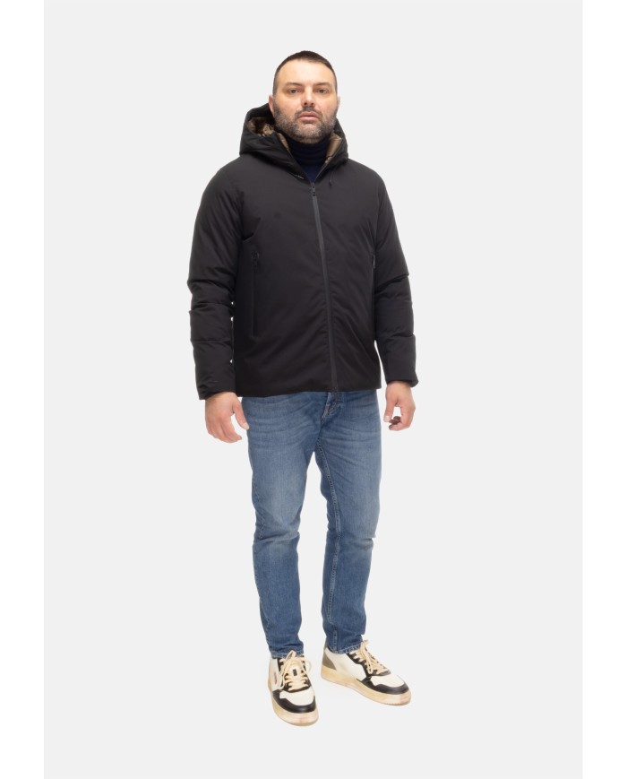 BRAMERINI Giaccone uomo Nero