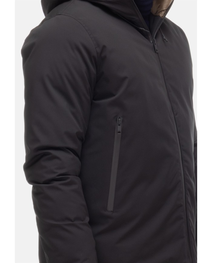 BRAMERINI Giaccone uomo Nero