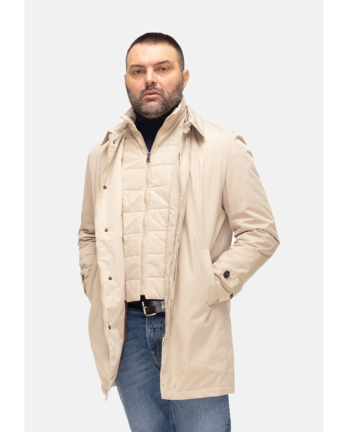 BRAMERINI Giaccone uomo Beige