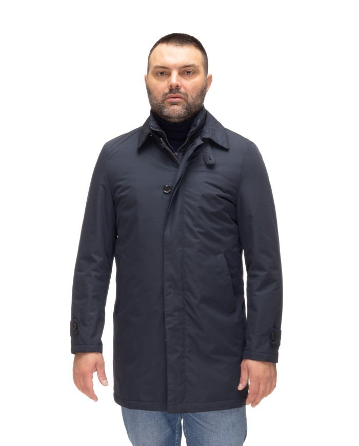 BRAMERINI Giaccone uomo Blu navy