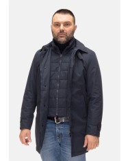 BRAMERINI Giaccone uomo Blu navy