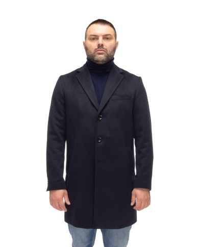 BRAMERINI Cappotto uomo Blu navy