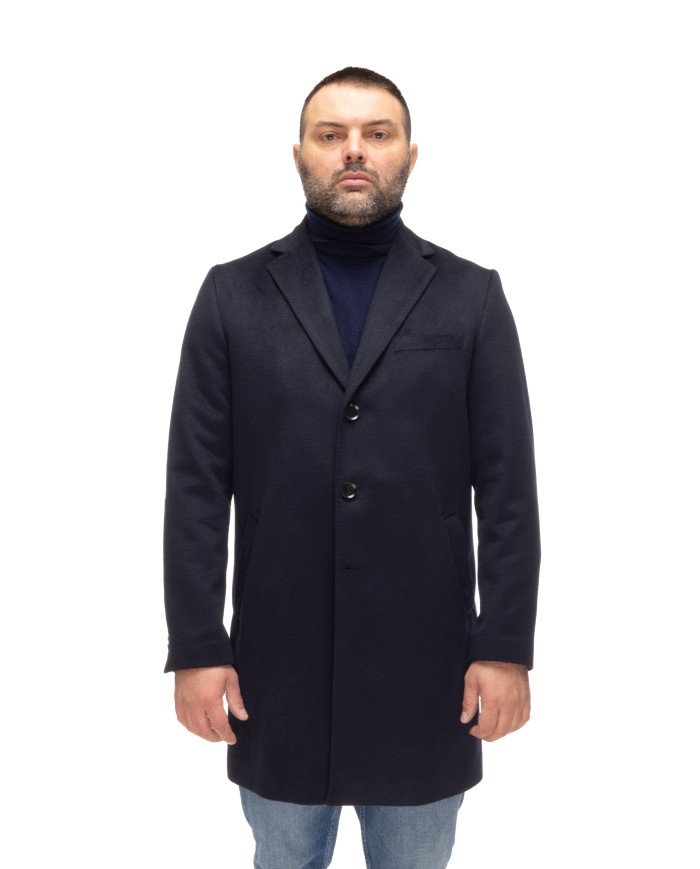 BRAMERINI Cappotto uomo Blu navy