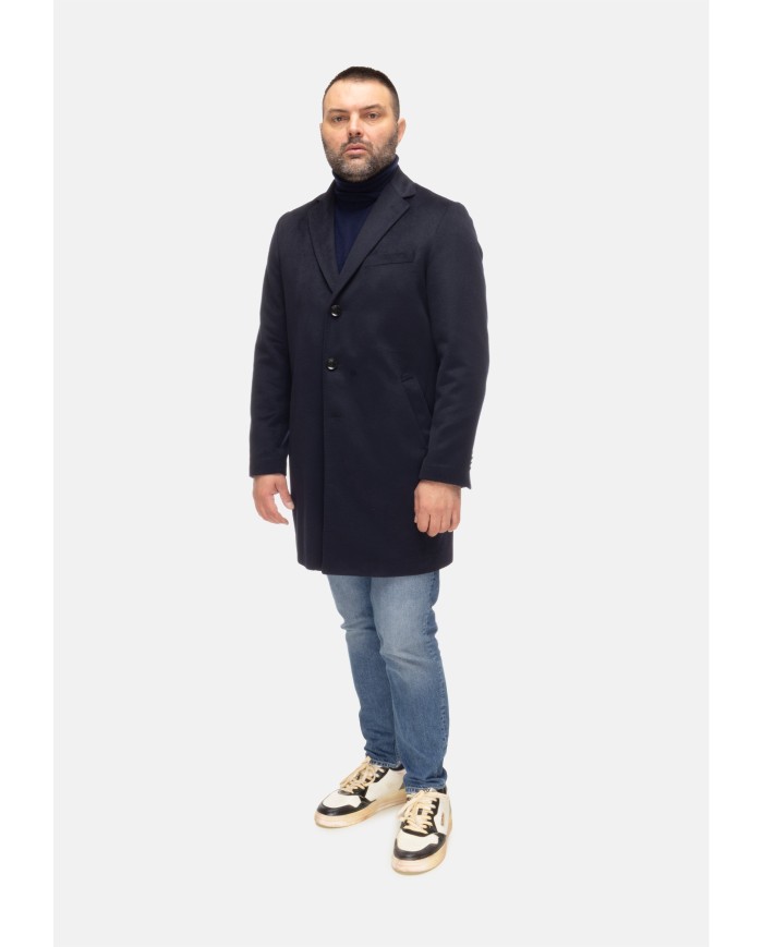 BRAMERINI Cappotto uomo Blu navy