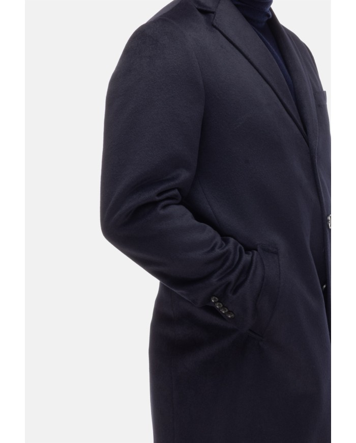 BRAMERINI Cappotto uomo Blu navy