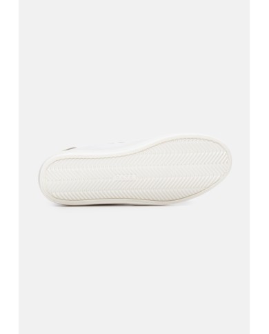 D.A.T.E. Sneakers uomo Hill Low Calf WHITE-YELLOW