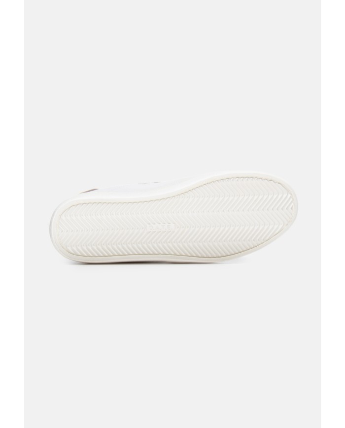 D.A.T.E. Sneakers uomo Hill Low Calf WHITE-YELLOW