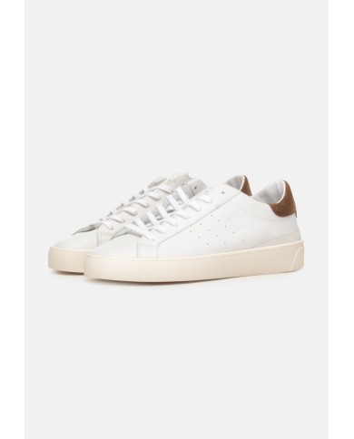 D.A.T.E. sneakers uomo Sonica WHITE-CUOIO