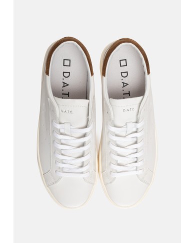 D.A.T.E. sneakers uomo Sonica WHITE-CUOIO