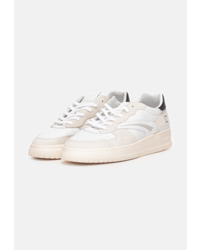 D.A.T.E. Sneakers uomo Torneo white-black