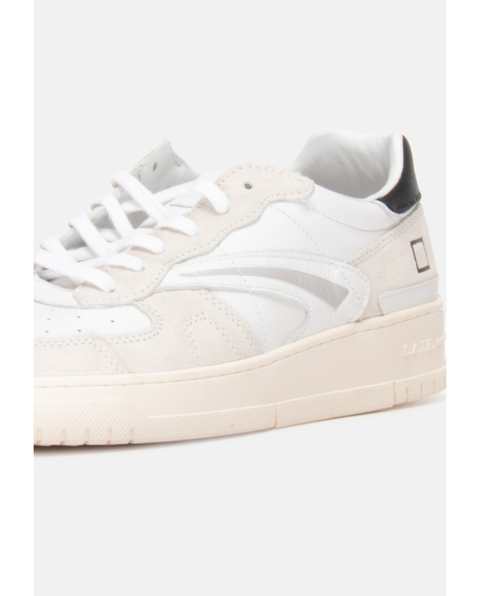 D.A.T.E. Sneakers uomo Torneo white-black