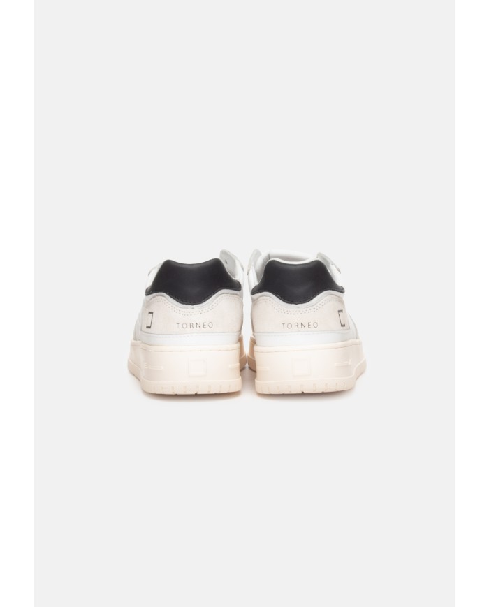 D.A.T.E. Sneakers uomo Torneo white-black