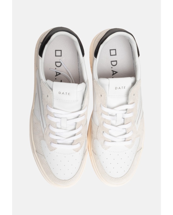 D.A.T.E. Sneakers uomo Torneo white-black