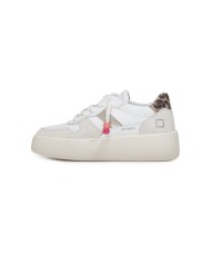 D.A.T.E. Sneakers donna Court Platform WHITE-LEOPAR