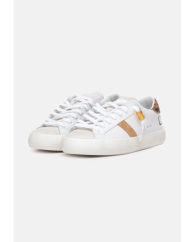 D.A.T.E. Sneakers donna Hill Low Calf white-leopard