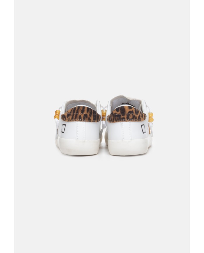 D.A.T.E. Sneakers donna Hill Low Calf white-leopard