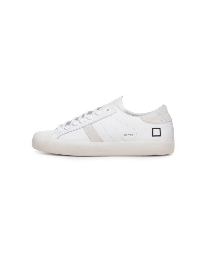 D.A.T.E. Sneakers donna Hill Low Calf White               