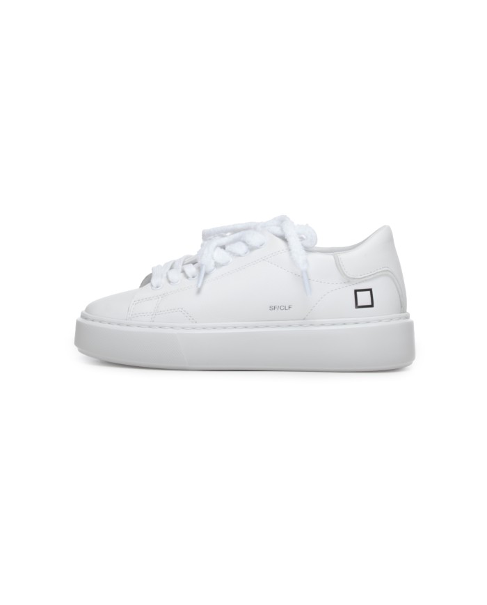 D.A.T.E. Sneakers donna Sfera Calf White               
