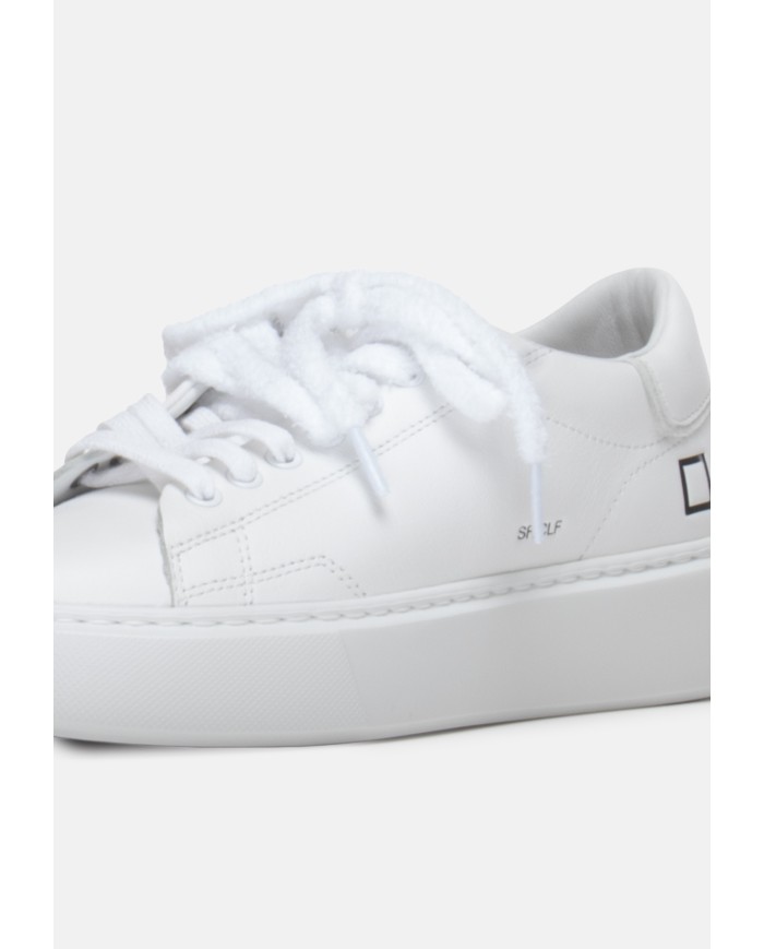 D.A.T.E. Sneakers donna Sfera Calf White               