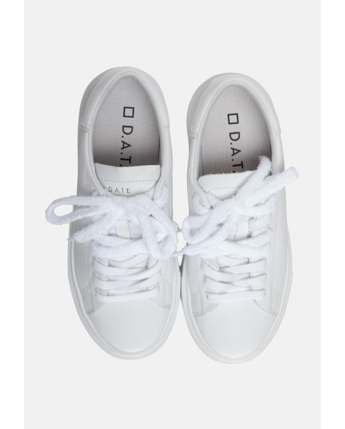 D.A.T.E. Sneakers donna Sfera Calf White               