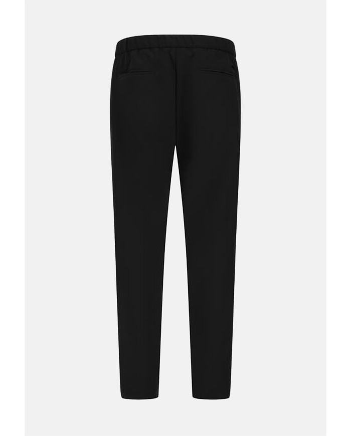 HERNO Pantaloni uomo con coulisse neri