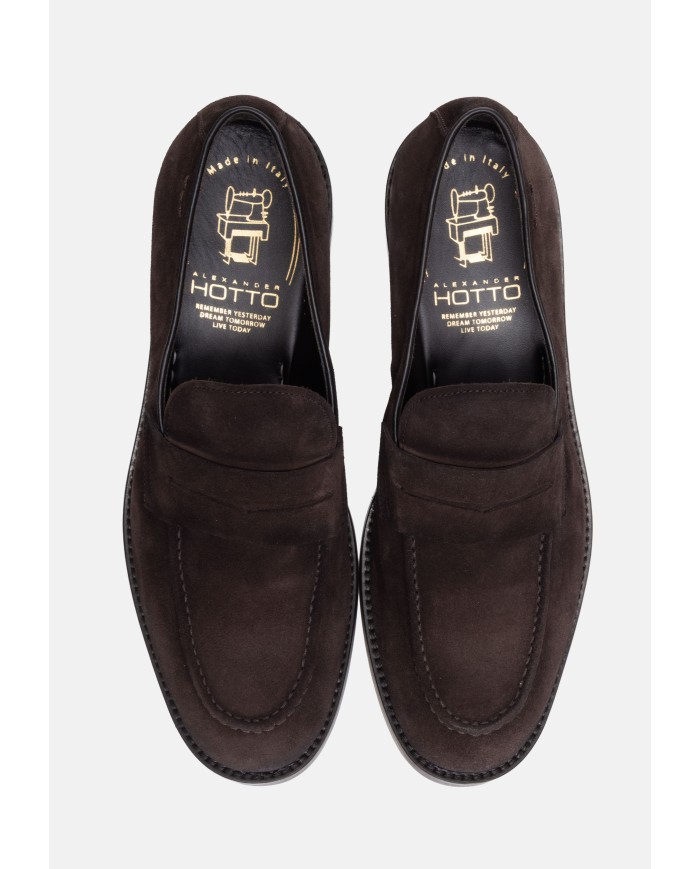 ALEXANDER HOTTO Mocassino uomo marrone