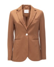 CIRCOLO 1901 Giacca donna piquet Marrone Bruciato