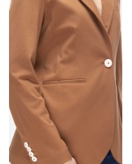 CIRCOLO 1901 Giacca donna piquet Marrone Bruciato