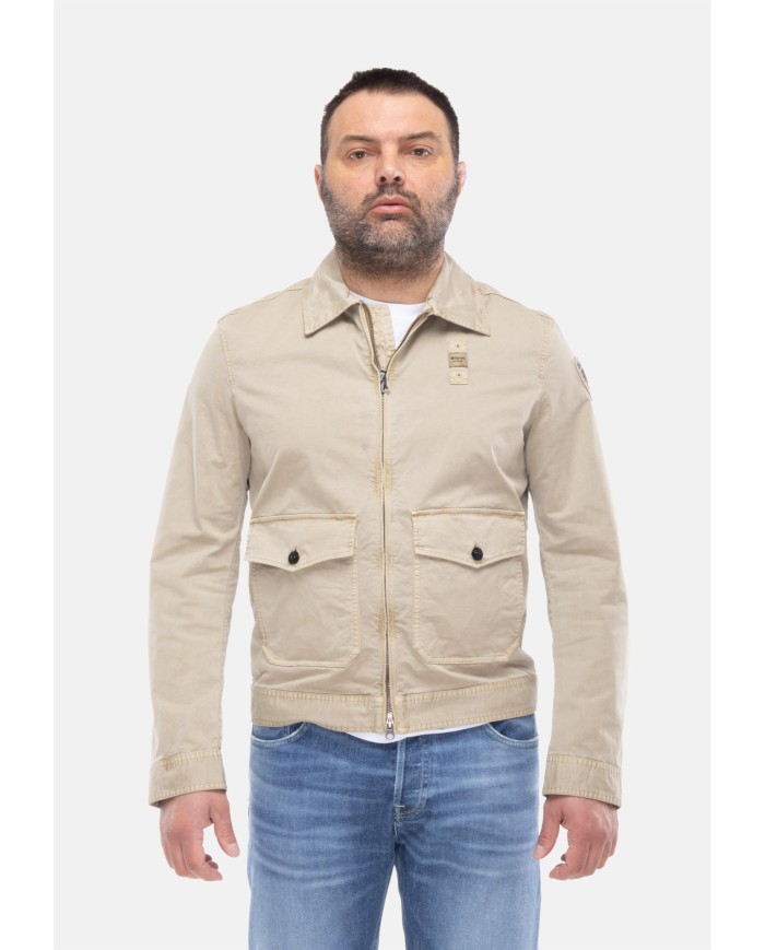 BLAUER Giubbino uomo Mallon BEIGE NATURALE