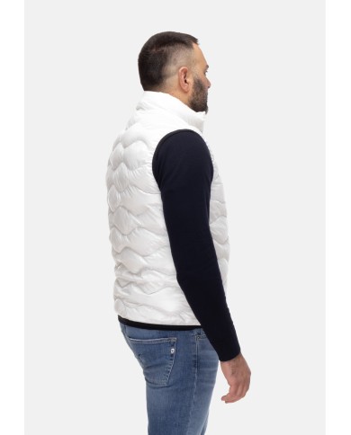 BLAUER Gilet uomo Danny bianco