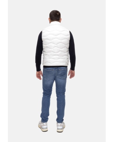 BLAUER Gilet uomo Danny bianco