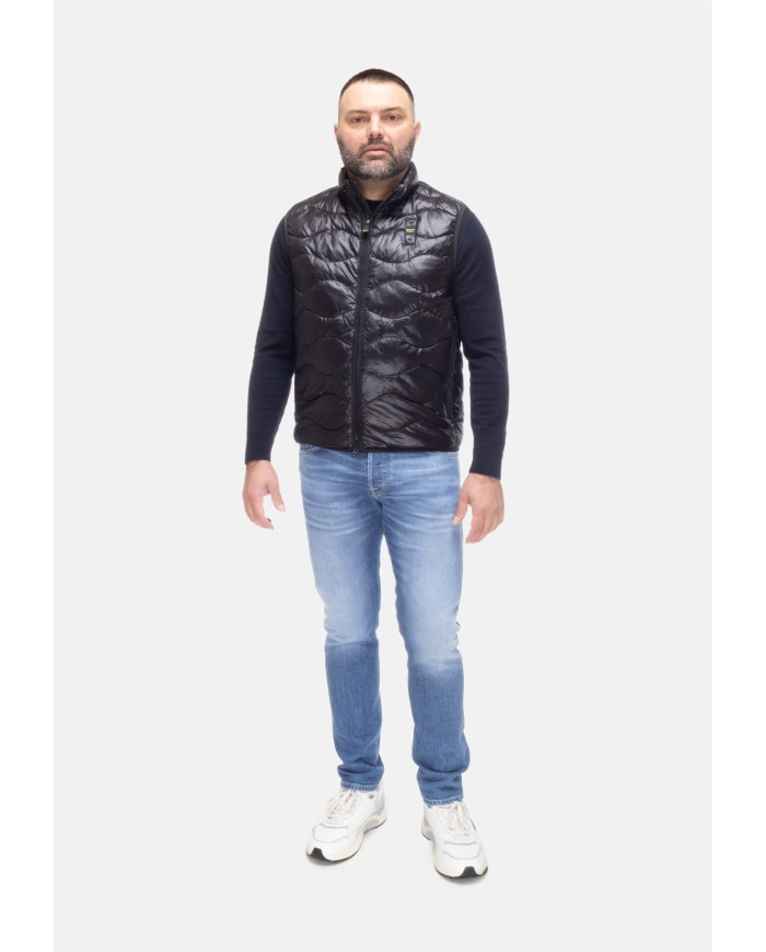 BLAUER Gilet uomo Danny nero