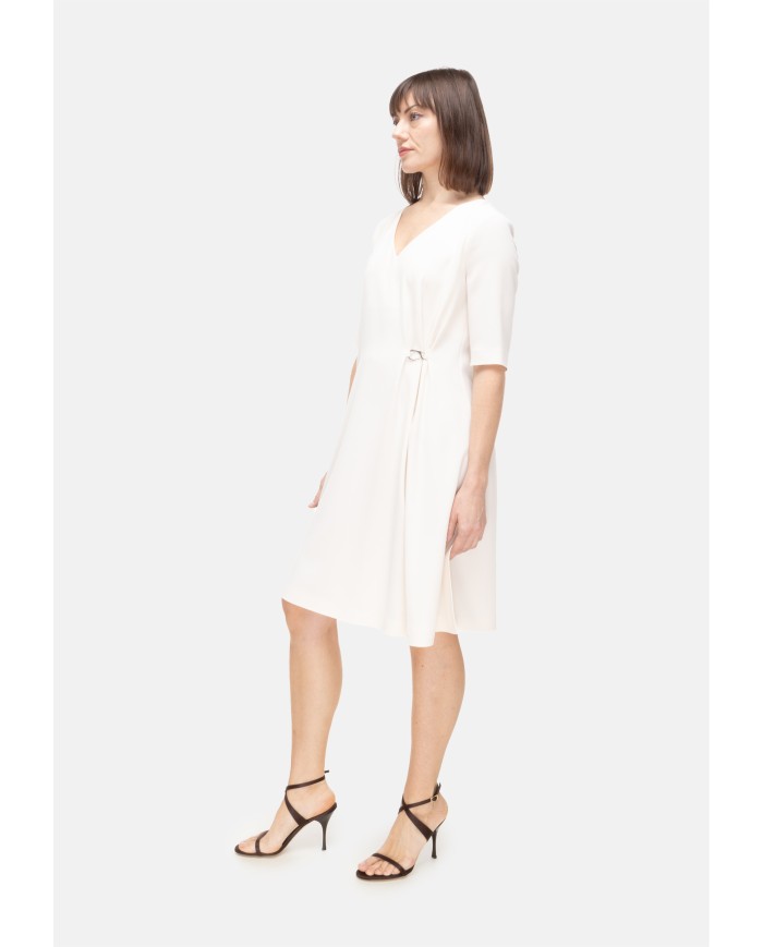 HERNO Abito midi donna Avorio