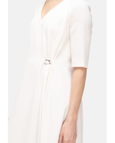 HERNO Abito midi donna Avorio