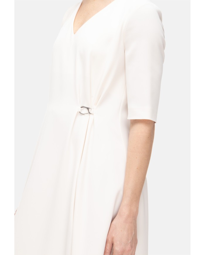 HERNO Abito midi donna Avorio